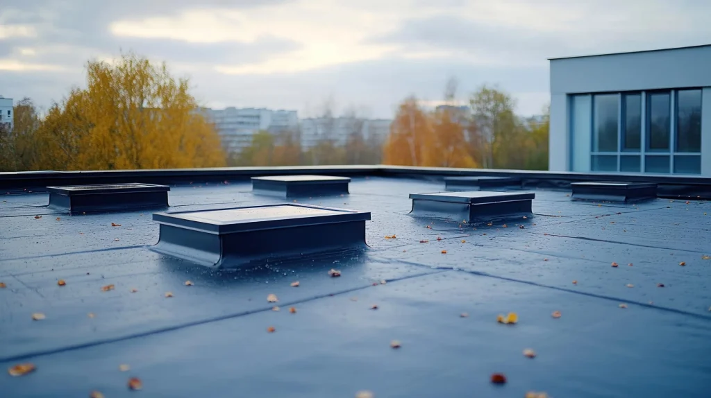 Hermantown MN Flat Roof EPDM and TPO Installation